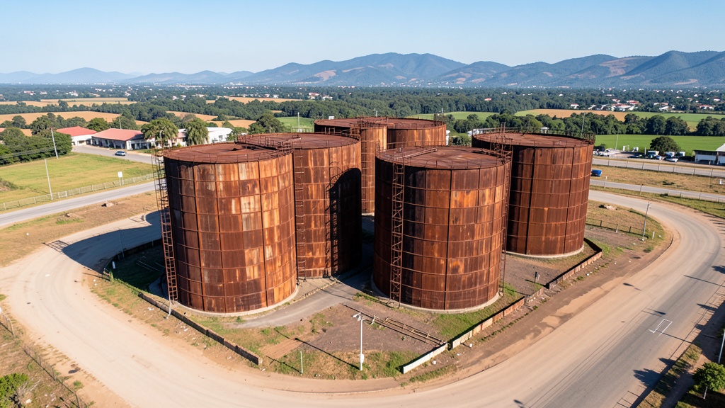 Gobierno de Noboa recuperará tres tanques abandonados en Refinería La Libertad para almacenar 82.500 barriles