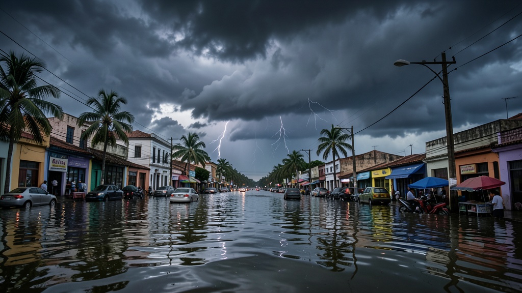 Inamhi advierte lluvias intensas y tormentas eléctricas en Guayas para el 9 de junio