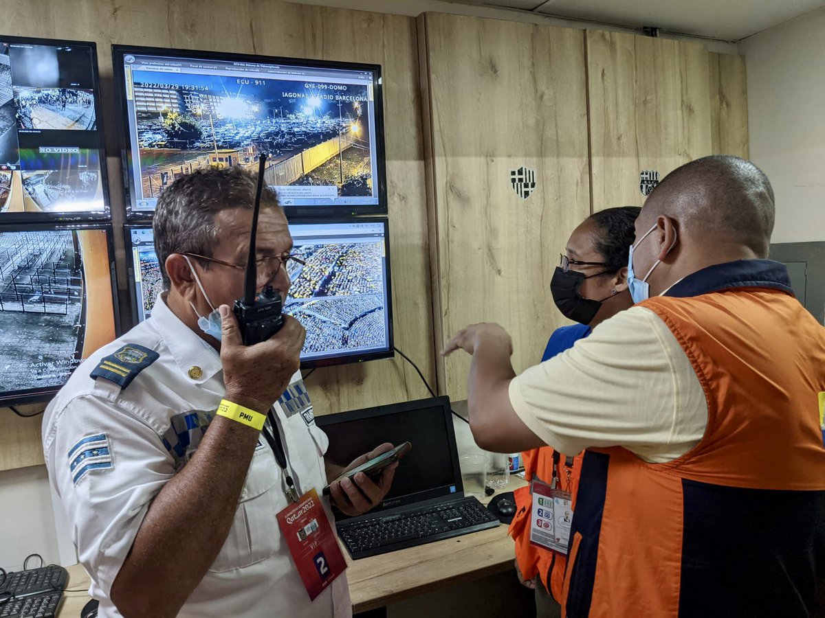 Seguridad en el Monumental: Verificaron Plan de Contingencia durante partido eliminatorio